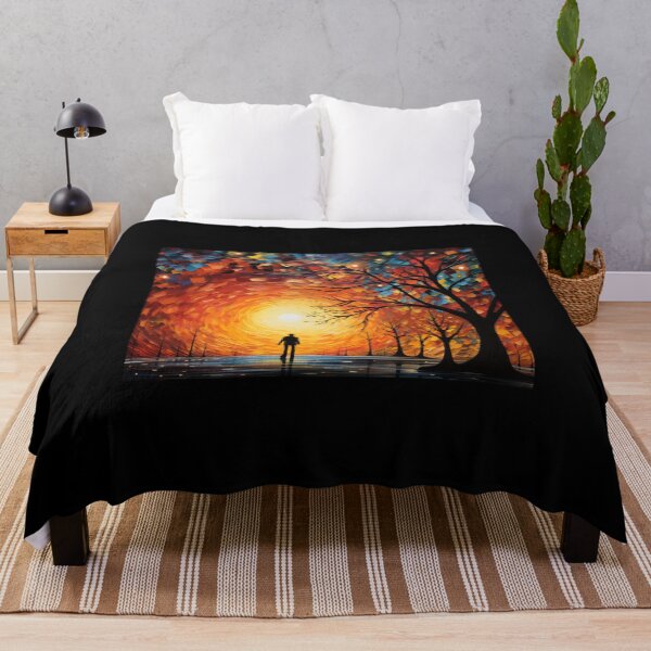 Item preview, sunrise dark walk tree designed and sold by UILOVE.