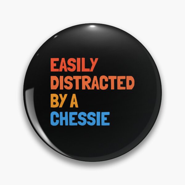 Item preview, Easily Distracted By A Chessie Funny Dog Gift  designed and sold by Guarddogdrive.