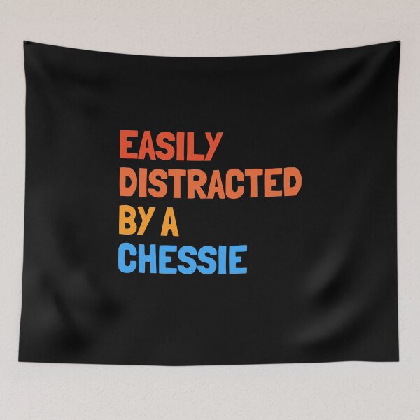 Item preview, Easily Distracted By A Chessie Funny Dog Gift  designed and sold by Guarddogdrive.