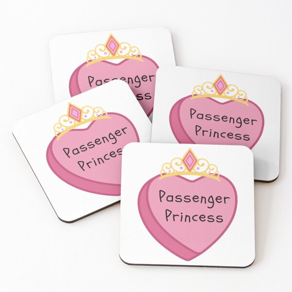 Item preview, Passenger Princess Candy Conversation Heart Pink designed and sold by NimuehArt.