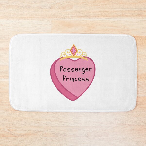 Item preview, Passenger Princess Candy Conversation Heart Pink designed and sold by NimuehArt.