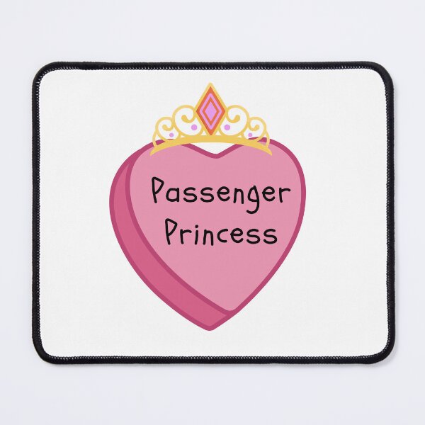 Item preview, Passenger Princess Candy Conversation Heart Pink designed and sold by NimuehArt.