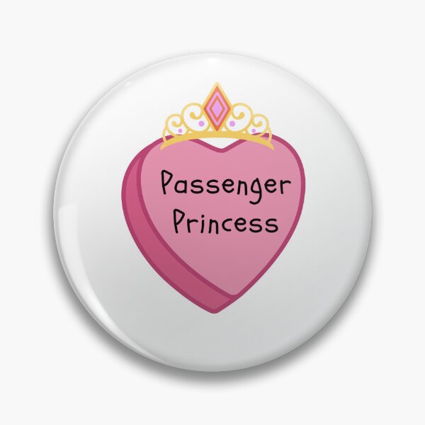Item preview, Passenger Princess Candy Conversation Heart Pink designed and sold by NimuehArt.