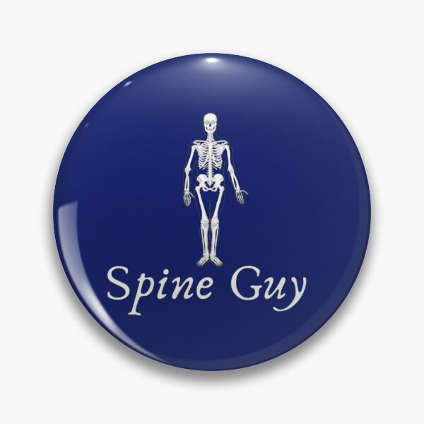 Item preview, The Spine Guy- navy designed and sold by VJKTees.