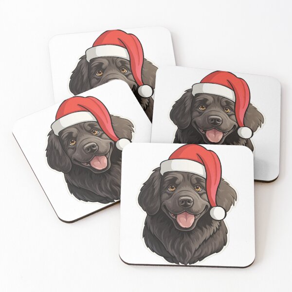 Item preview, Festive Newfoundland Glee - Cartoon Canine Delight designed and sold by PureGlee.