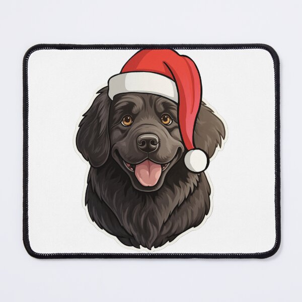 Item preview, Festive Newfoundland Glee - Cartoon Canine Delight designed and sold by PureGlee.