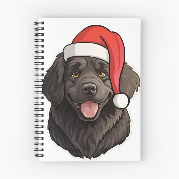Item preview, Festive Newfoundland Glee - Cartoon Canine Delight designed and sold by PureGlee.