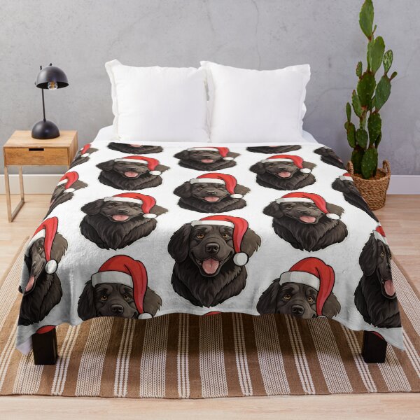 Item preview, Festive Newfoundland Glee - Cartoon Canine Delight designed and sold by PureGlee.