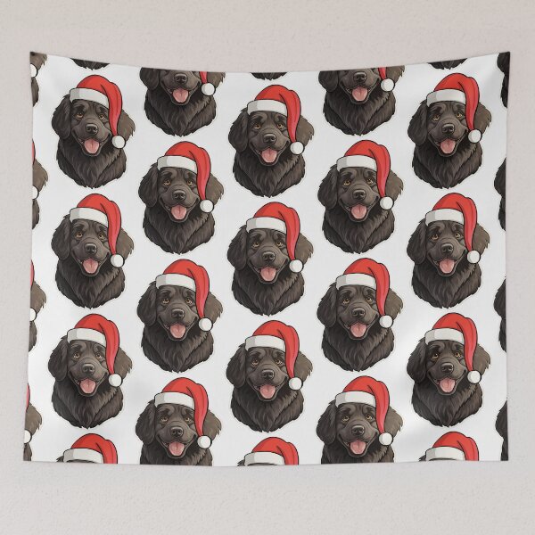 Item preview, Festive Newfoundland Glee - Cartoon Canine Delight designed and sold by PureGlee.