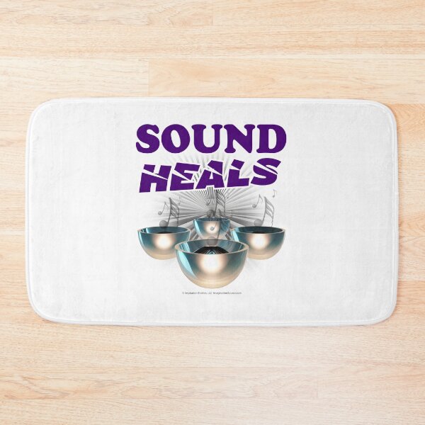 Item preview, Sound Heals with Crystal Bowls & Notes- For Light Backgrounds designed and sold by The Imagination Source™.