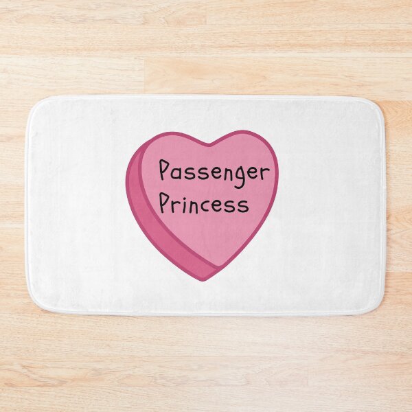 Item preview, Passenger Princess Candy Conversation Heart Pink designed and sold by NimuehArt.