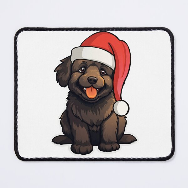 Item preview, Festive Newfoundland Bliss - Cartoon Canine Delight designed and sold by PureGlee.