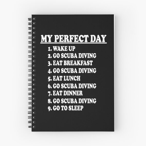 Item preview, My Perfect Day - Scuba Diving designed and sold by ScienceCorner.