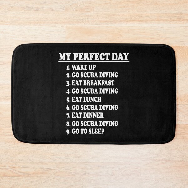 Item preview, My Perfect Day - Scuba Diving designed and sold by ScienceCorner.