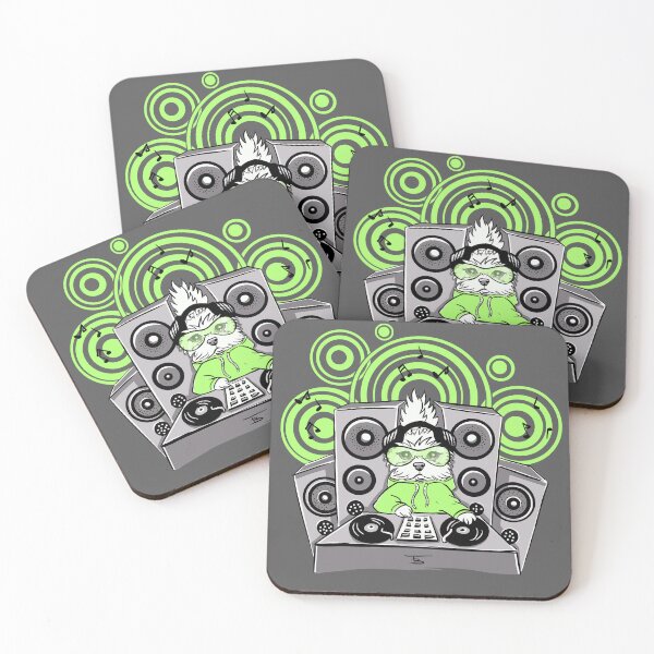 Item preview, Maya the Green DJ Dog designed and sold by teobic.