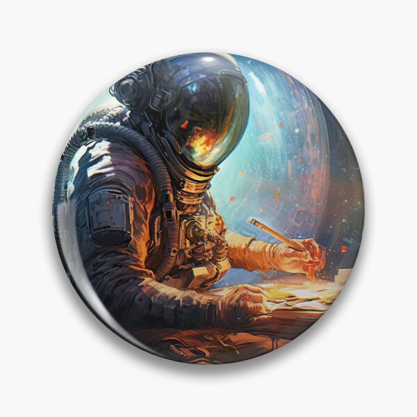 Item preview, Retro Astronaut designed and sold by thewandswant.