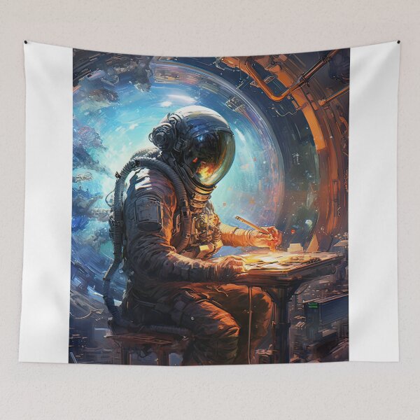 Item preview, Retro Astronaut designed and sold by thewandswant.