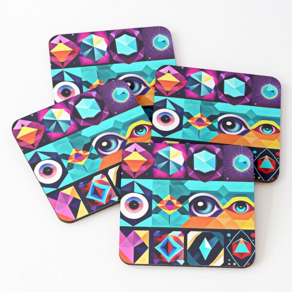 Item preview, Diamond Eyes pattern 2 designed and sold by Flowerslaps.