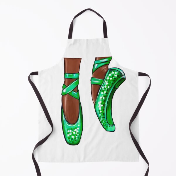 Item preview, Ballet shoes African American dancer, Black ballerina dancing in green pointe shoes Love Ballet designed and sold by Artonmytee.