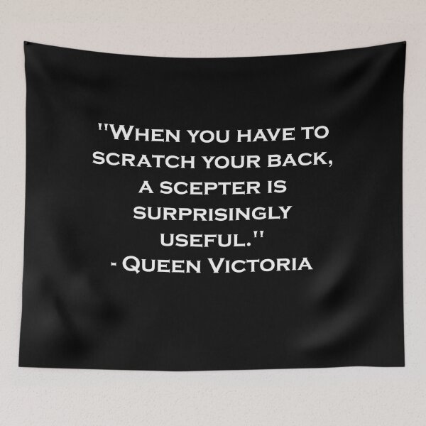 Item preview, Nonsense Quotes Queen Victoria designed and sold by JollyGoodMerch.