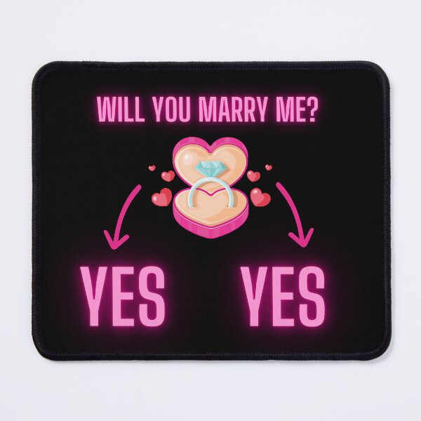 Item preview, Will You Marry Me? Yes or Yes? You are my big love, big love | Saint Valentines Day designed and sold by Erry-ewell.