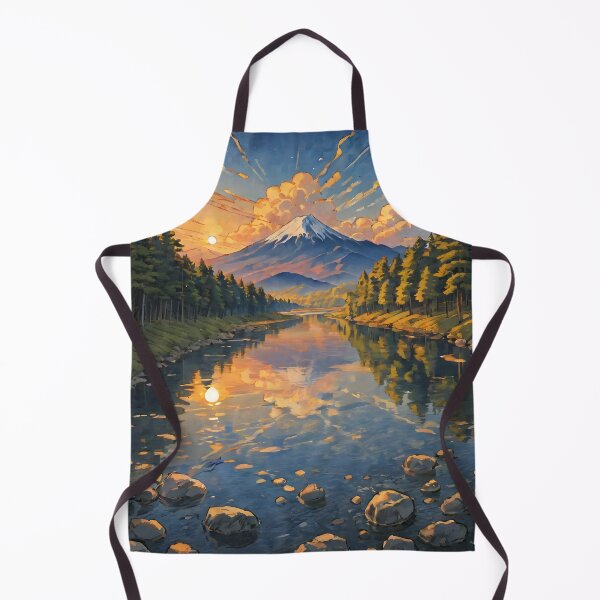Item preview, Dawn Welcoming - A Contemporary Ukiyo-e Nature Landscape designed and sold by Kijiermono.