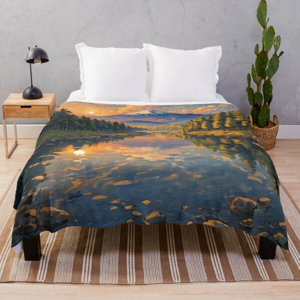 Item preview, Dawn Welcoming - A Contemporary Ukiyo-e Nature Landscape designed and sold by Kijiermono.