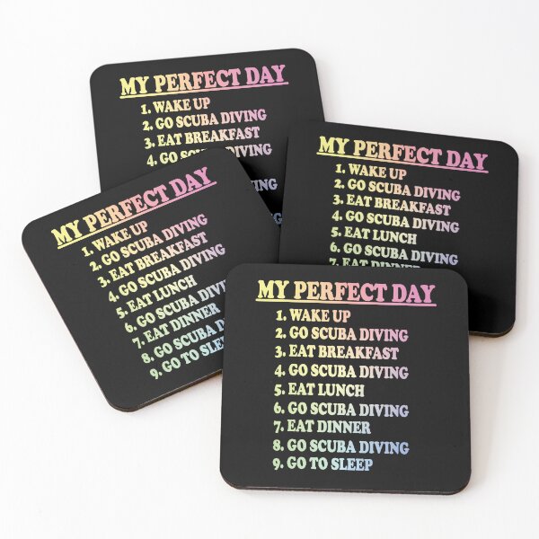 Item preview, My Perfect Day - Scuba Diving designed and sold by ScienceCorner.
