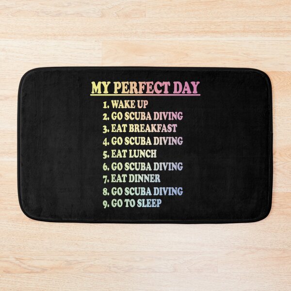 Item preview, My Perfect Day - Scuba Diving designed and sold by ScienceCorner.