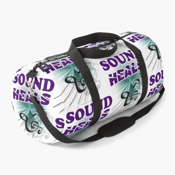 Item preview, Sound Heals with Staff & Notes - For Light Backgrounds designed and sold by The Imagination Source™.