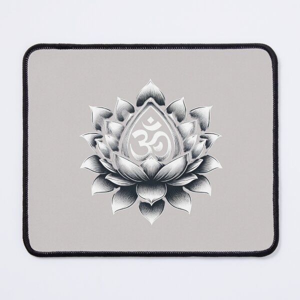 Item preview,  Om (Ohm) with lotus designed and sold by decmrArtistic.