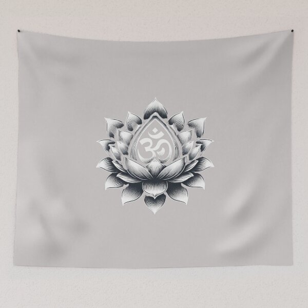 Item preview,  Om (Ohm) with lotus designed and sold by decmrArtistic.