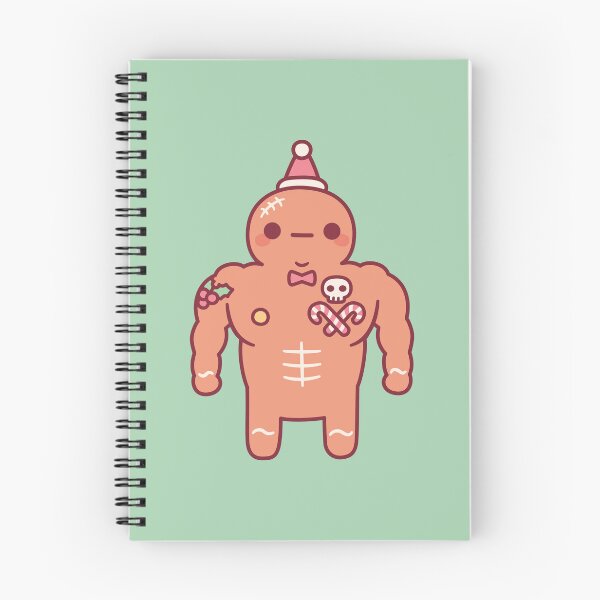 Item preview, Funny Muscular Gingerbread Man With Christmas Tattoos designed and sold by rustydoodle.