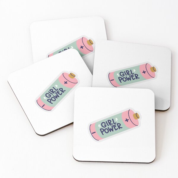 Item preview, Girl Power battery designed and sold by elegant-unicorn.