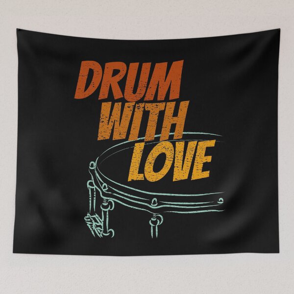 Item preview, Drum with love, Line Art of Drum designed and sold by CJansuebsri.
