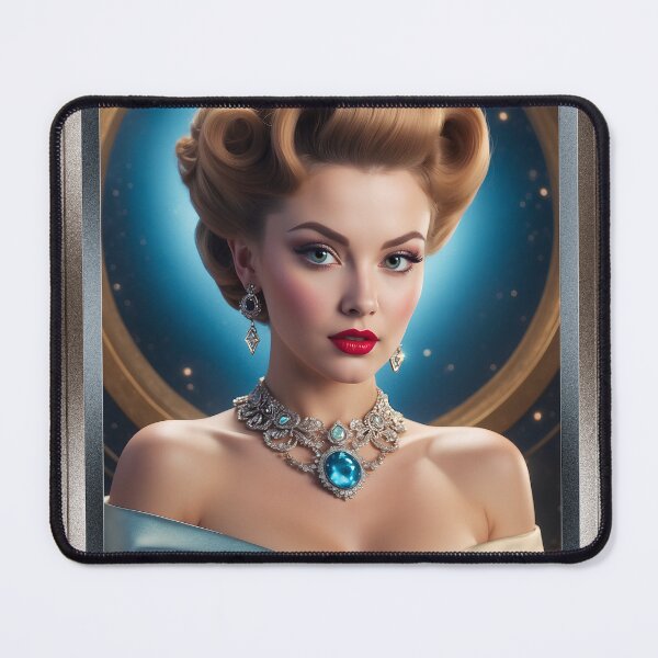 Item preview, Portrait Of Grace Wickemshire Beautiful AI Concept Art Portrait by Xzendor7 designed and sold by Xzendor7 Digital Art Creations.