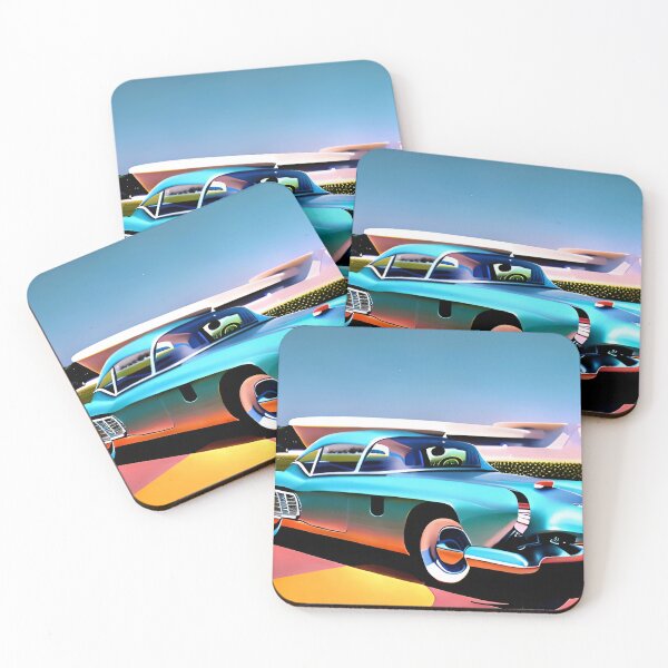 Item preview, Retro futurism car designed and sold by MatrixTattoo.