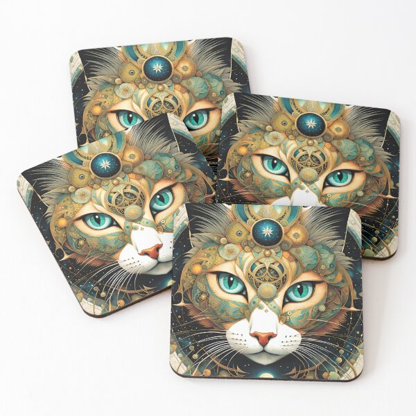 Item preview, Cosmic Cat Visionary designed and sold by SoniaSarkali.