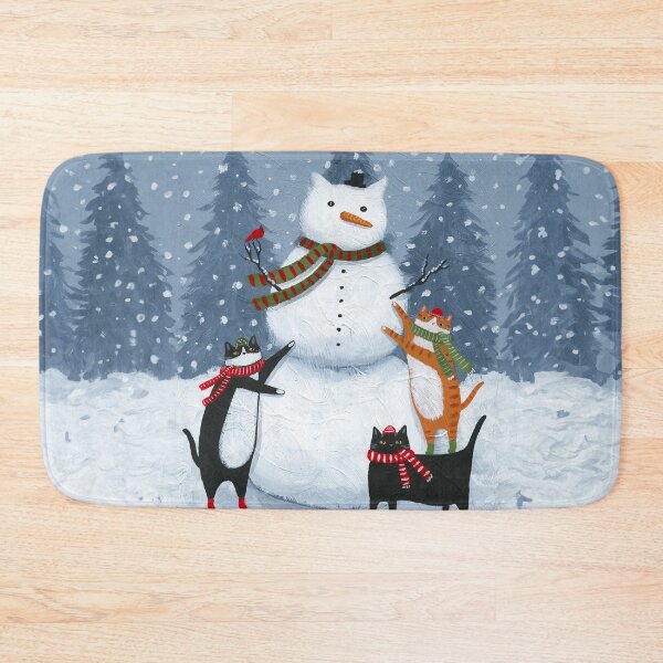 Item preview, Making A Snowcat designed and sold by KilkennyCat Art.