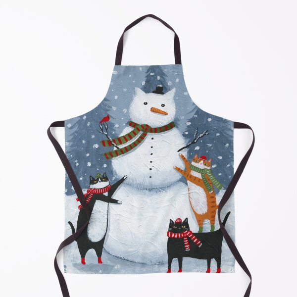 Item preview, Making A Snowcat designed and sold by KilkennyCat Art.