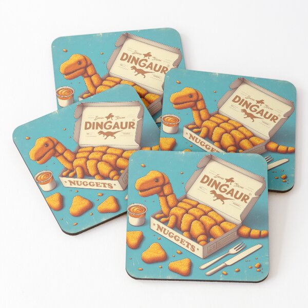 Item preview, Dinosaur Chicken Nuggets designed and sold by vectcd.