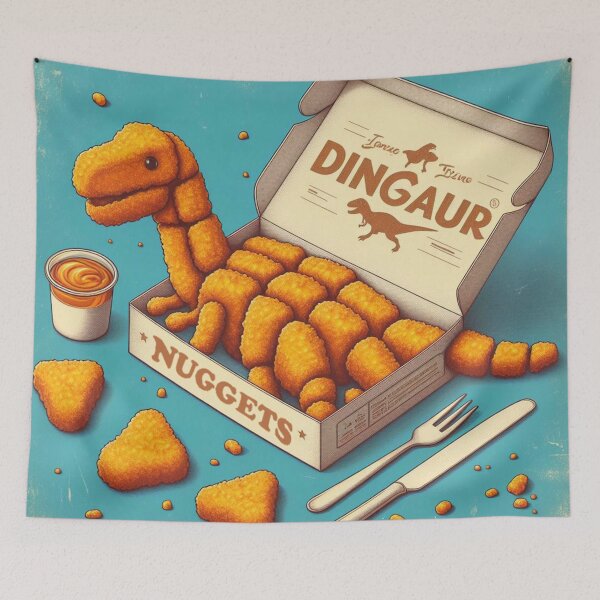 Item preview, Dinosaur Chicken Nuggets designed and sold by vectcd.