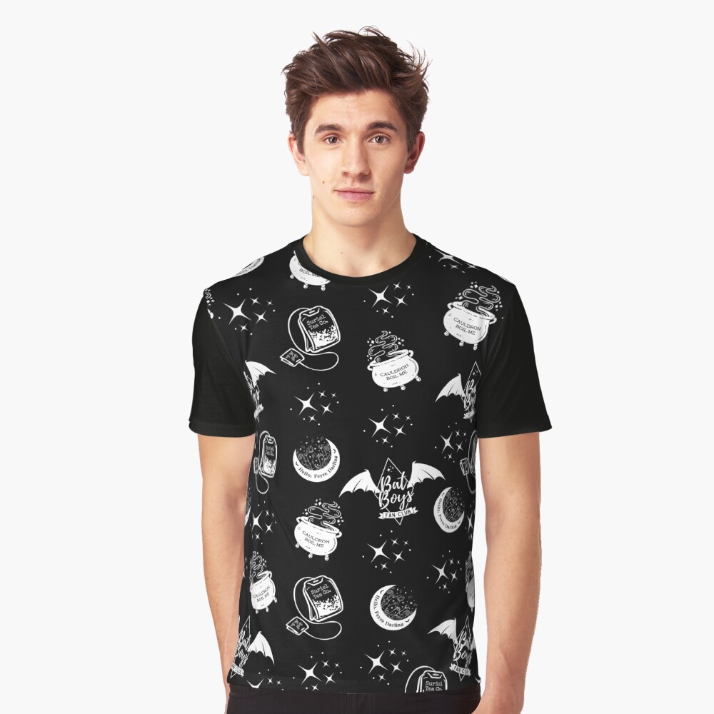 Vista previa del artículo con la obra «Camiseta gráfica», diseñado y vendido por StickyBook.