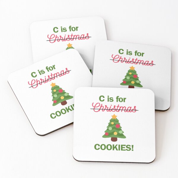 Item preview, C is for Cookies Christmas Tree designed and sold by NimuehArt.