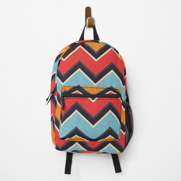 Item preview, Red Yellow Blue Chevron Pattern designed and sold by Blue-Banana.