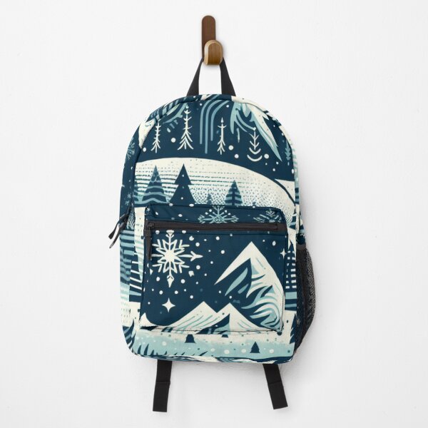 Item preview, Mountain Evening Winter Scene Pattern designed and sold by ecupirate99.