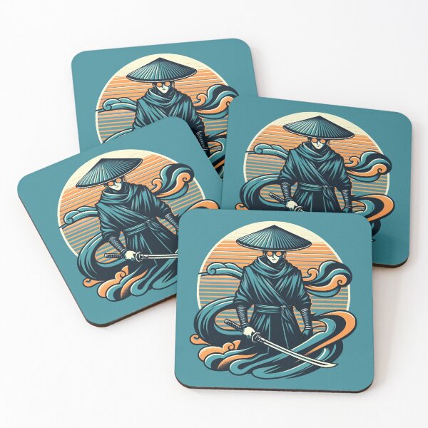 Item preview, Blue Eye Samurai - Retro Vintage Stylized designed and sold by Retro Travel Design.