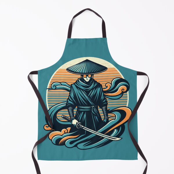 Item preview, Blue Eye Samurai - Retro Vintage Stylized designed and sold by Retro Travel Design.