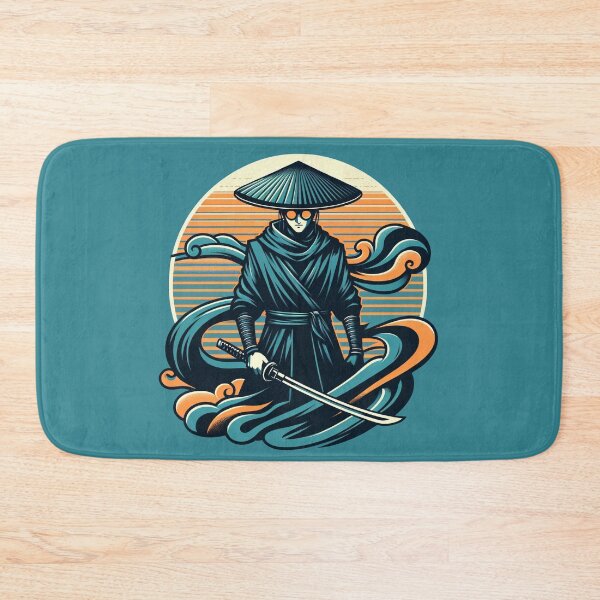 Item preview, Blue Eye Samurai - Retro Vintage Stylized designed and sold by Retro Travel Design.