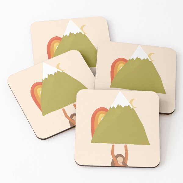 Item preview, Woman carries a mountain designed and sold by CreativeElle.